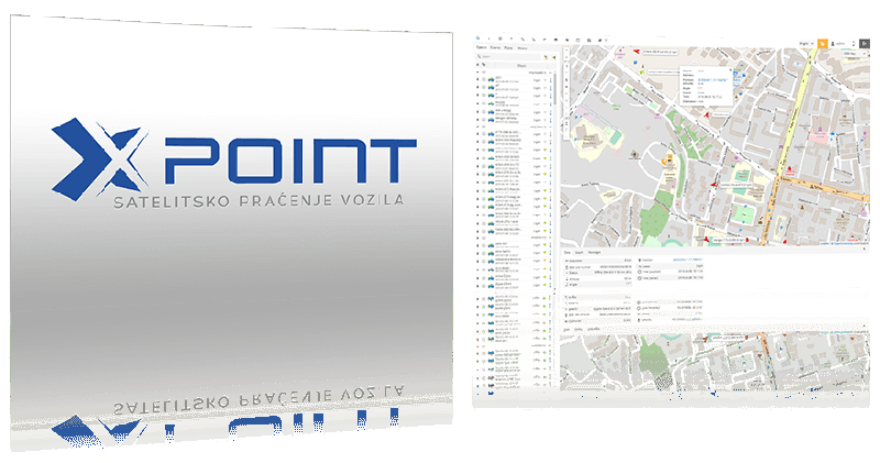 X Point - satelitsko praćenje vozila